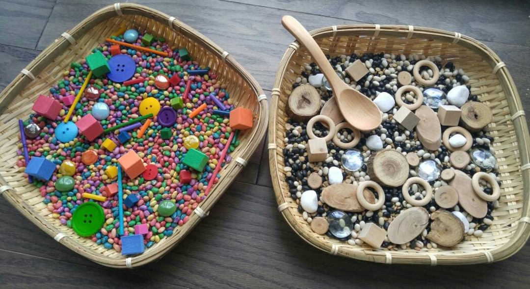 Sensory Basket Filler, Color Sensory, Natural Sensory, Fine Motor