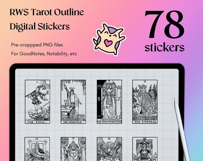 Transparent Tarot PNG - Tarot Clipart, PNG Tarot, Black White Tarot, Digital Tarot, Tarot Bundle, Commercial Use Tarot, Tarot Transparent