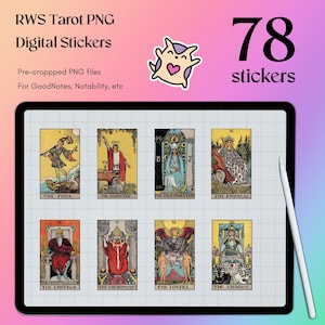 The Diana Tarot Stickers — Jennifer May Reiland