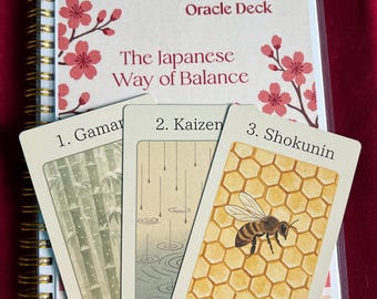 Seasons of the Heart Oracle Card Deck - The Japanese Way of Balance Divination Cards and Guidebook
