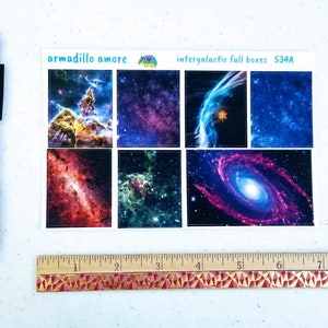 Stickers intergalactische ruimte volle doos - Melkweg - NASA - Sterren - Sterrenbeelden - Nevel - 534 A