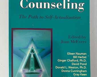 Astrological Counseling: The Path to Self-Actualization Edited by Joan McEvers (Paperback) - Vintage Astrology Book Gently Used Paperback