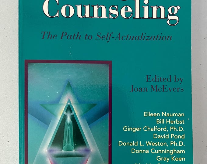 Astrological Counseling: The Path to Self-Actualization Edited by Joan McEvers (Paperback) - Vintage Astrology Book Gently Used Paperback