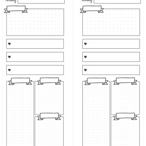 HALF SHEET Happynichi Happy Planner Daily 1 Page Printable Insert ...