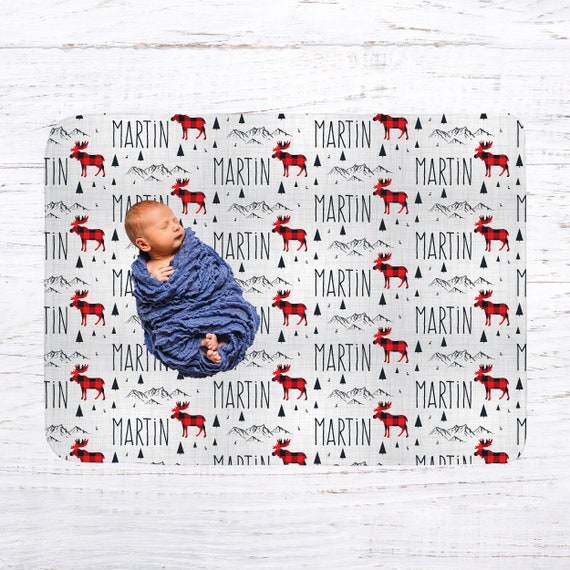 personalized baby boy blankets etsy