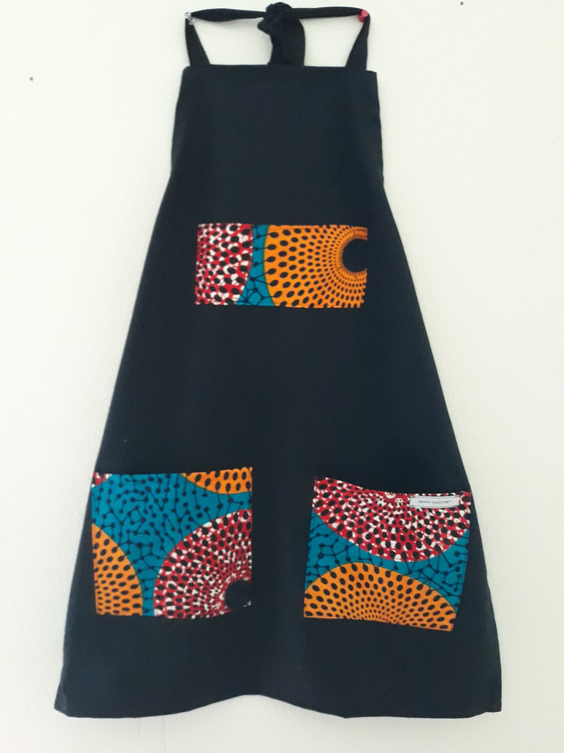 Apron Ankara Apron Multicolored African print Apron Etsy