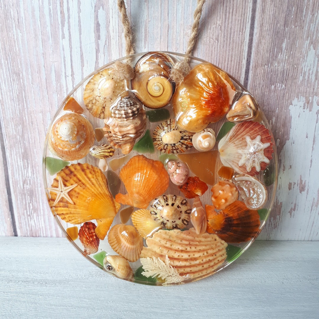 Nautical Décor Seashell Resin Art 3D Ocean Epoxy Art Beach Etsy Australia