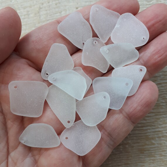 15 top blanc percé de verre de mer pour mariage mariage mariage de bricolage fabrication de bijoux, cadeau pour les amateurs de plage 523806 15 top blanc percé de verre de mer pour mariage mariage mariage de bricolage fabrication de bijoux, cadeau pour les amateurs de plage 523806