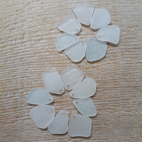 15 top blanc percé de verre de mer pour mariage mariage mariage de bricolage fabrication de bijoux, cadeau pour les amateurs de plage 523806 15 top blanc percé de verre de mer pour mariage mariage mariage de bricolage fabrication de bijoux, cadeau pour les amateurs de plage 523806