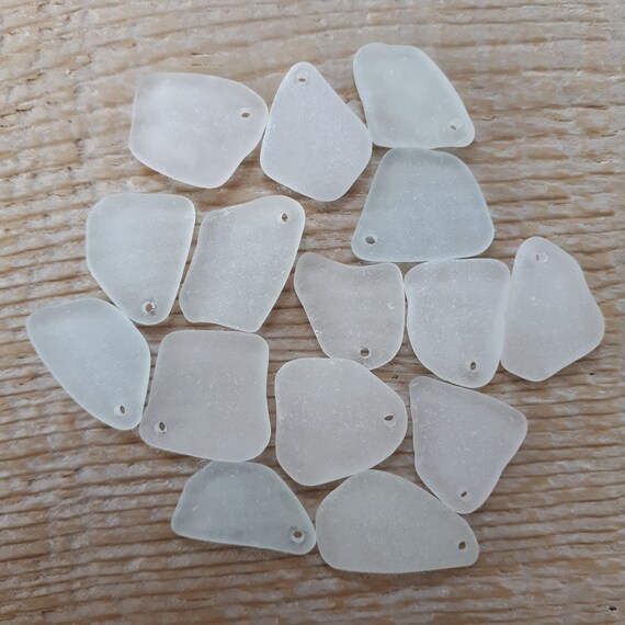 15 top blanc percé de verre de mer pour mariage mariage mariage de bricolage fabrication de bijoux, cadeau pour les amateurs de plage 523806 15 top blanc percé de verre de mer pour mariage mariage mariage de bricolage fabrication de bijoux, cadeau pour les amateurs de plage 523806