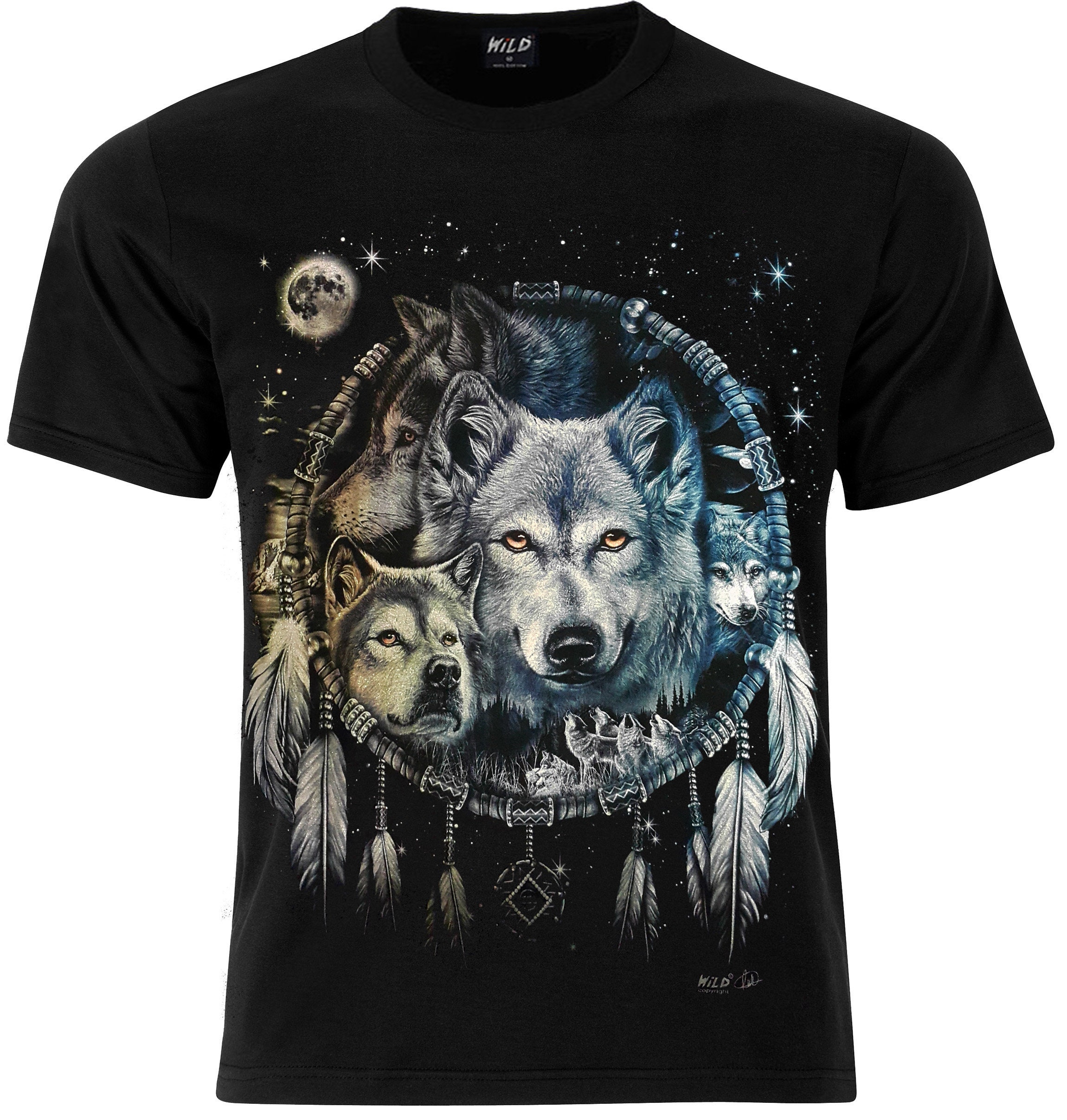 wolf t shirt uk