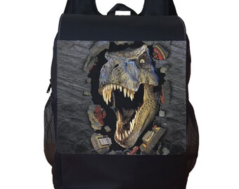 t rex school bag
