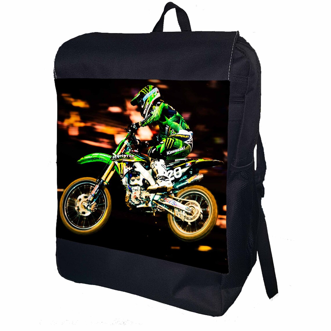 Personalised Dirt Bike Backpack Etsy