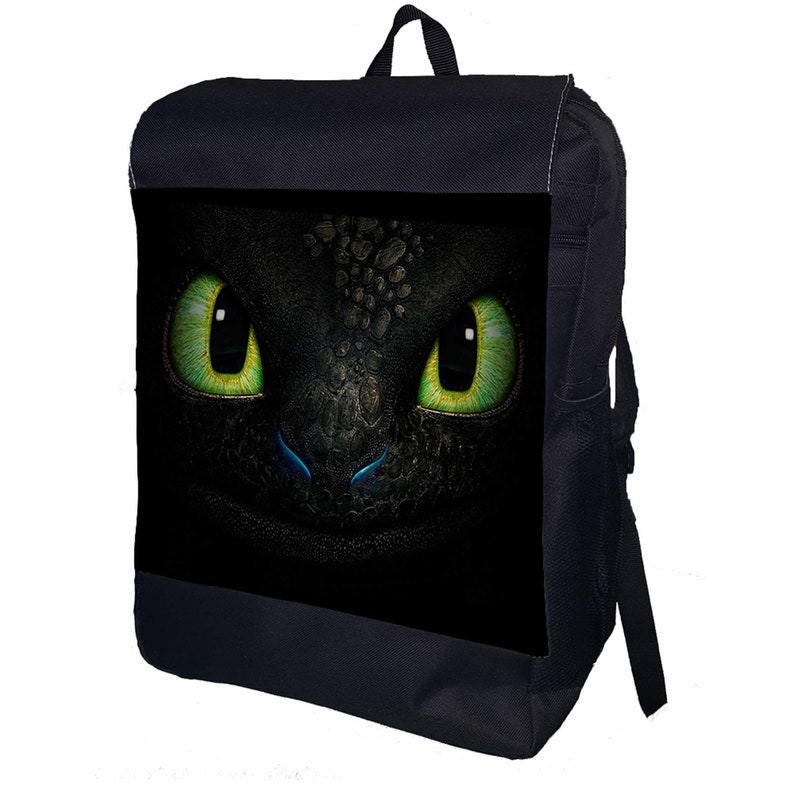 Toothless Dragon Personalised Backpack Etsy