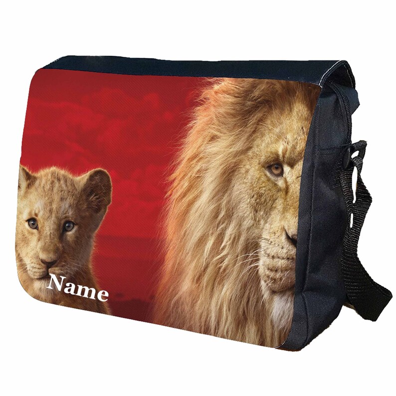 Lion King Personalised Messenger Shoulder Bag