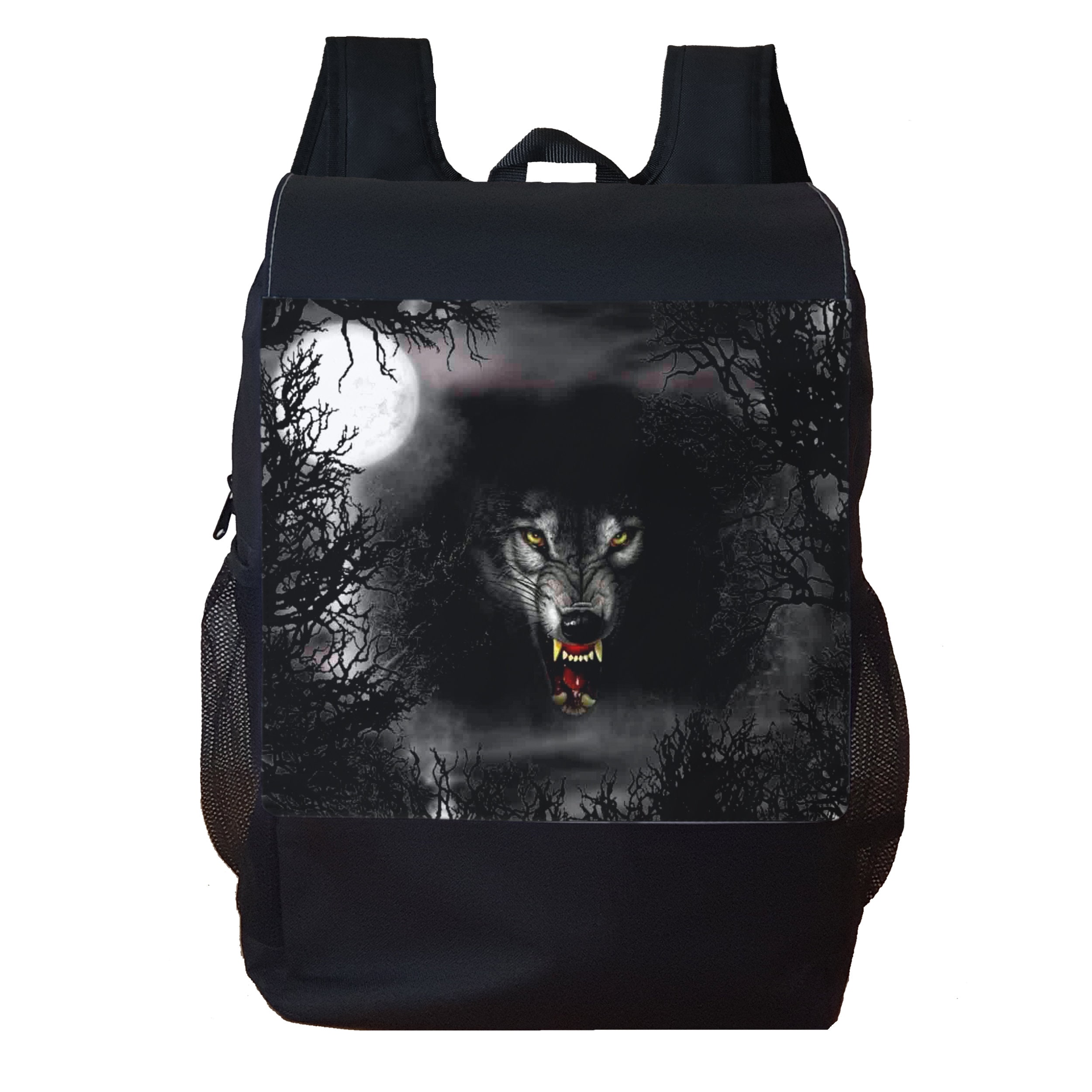 Wolf 13 Personalised Backpack Etsy