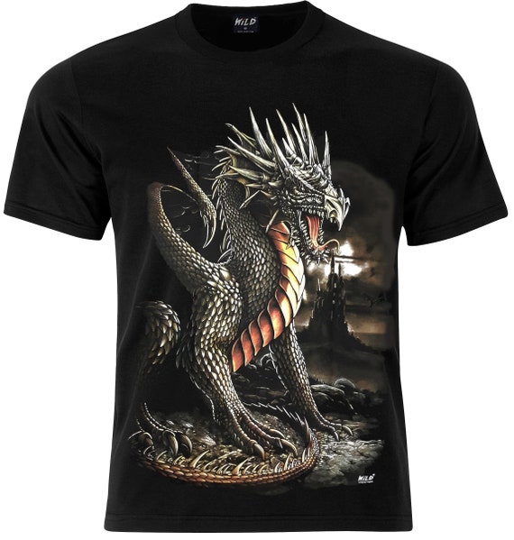 Dragon T Shirt Etsy Dragon T Shirt Etsy