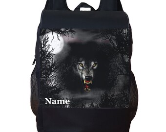 wolf mini backpack