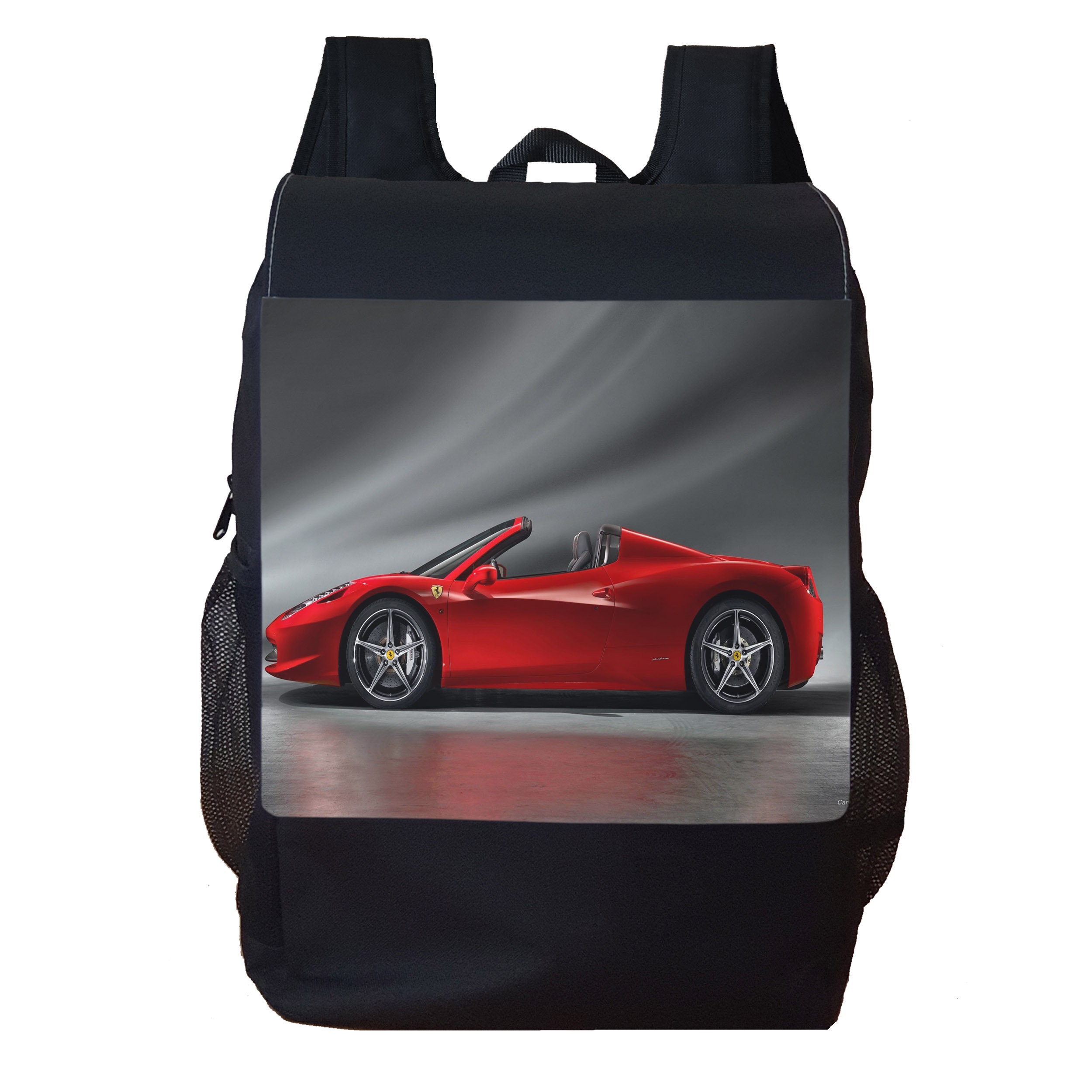 Personalised Ferrari 458 Spider Backpack | Etsy