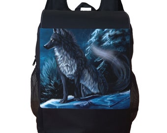 wolf mini backpack