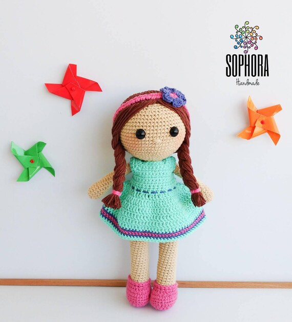 muñeca sofia amigurumi