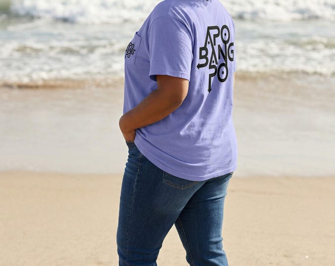 Purple Concert Tee Apobangpo BTS and K-Pop Fan Comfort Colors T-Shirt