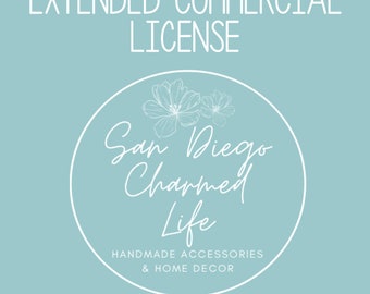 Print On Demand Commercial Use License PDF - San Diego Charmed Life
