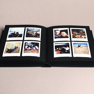 Pratico album fotografico con scomparti per foto instax square / instax mini / instax wide, circa 23 x 20 cm / 23 x 27 cm