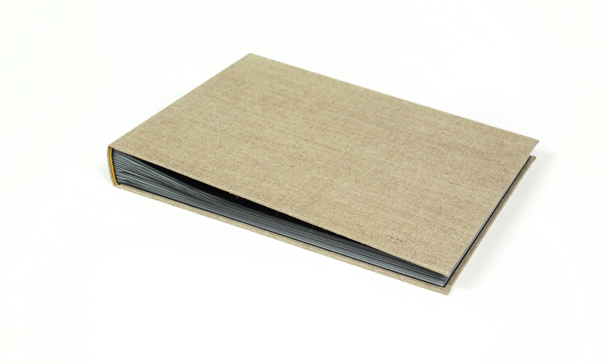Traditional linen cover photoalbum approx. 25x35cm 40 black Etsy