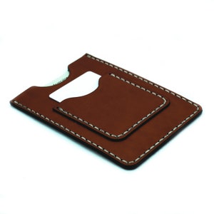 Car Registration Document Sleeve Leather Pattern image 2