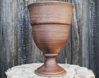 Holy grail ceramic goblet medieval goblet viking mug pottery chalice pottery goblet ceramic wine glass chalice cup indiana jones cup graal