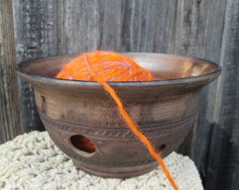 yarn bowl knitting bowl yarn holder ceramic yarn bowl crochet bowl yarn organizer yarn bowl ceramic knitting yarn bowl clay yarn bowl keeper