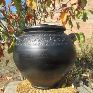 large ceramic pot pottery cookware pottery casserole ceramic pot lid cooking pots