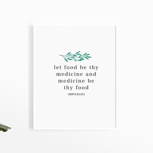 Citation Dhippocrate Let Food Be Thy Medicine Sign Espresso Etsy Citation Dhippocrate Let Food Be Thy Medicine Sign Espresso Etsy
