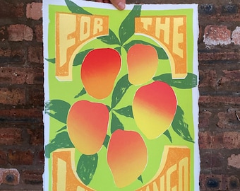 Sérigraphie Mango Love