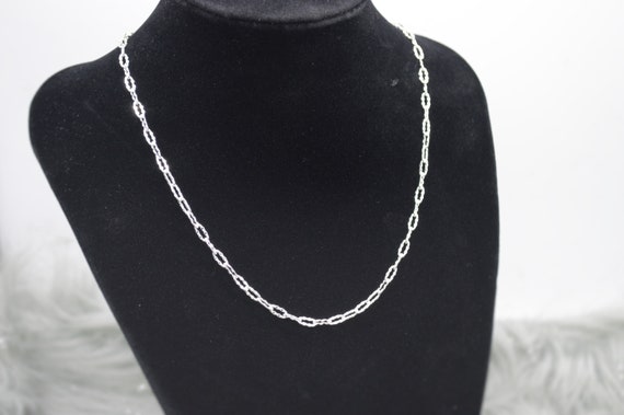 Dainty sterling deals silver chain