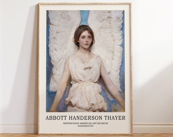 Abbott Handerson Thayer, Angel, Fine Art Poster Print Wall Art
