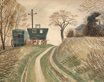 The Eric Ravilious High Street Postcard Collection part I. - Etsy UK