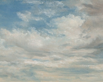 Clouds - John Constable - Greetings Card