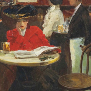 Le Lapin Agile, Montmartre - Louis Abel-Truchet - Tarjeta de felicitación