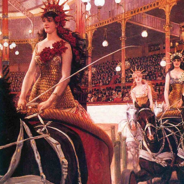 The Ladies of the Cars - James Tissot - Greetings Card