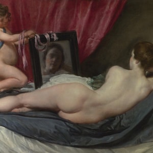 La Venus del Espejo - Diego Velázquez - Tarjeta de felicitación