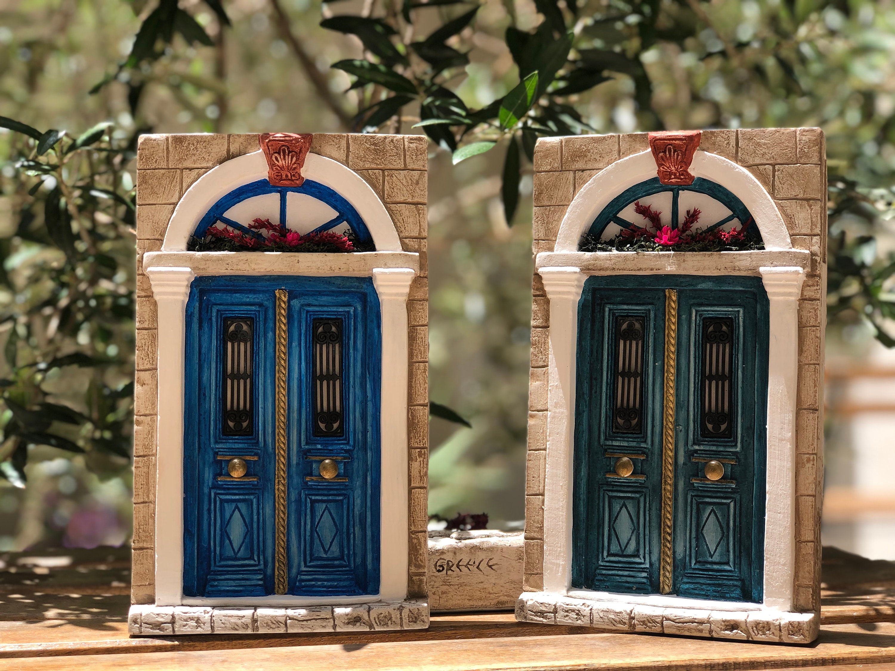 Handmade Ceramic Door Sculpture: Greek Architecture Gift - Etsy Handmade Ceramic Door Sculpture: Greek Architecture Gift - Etsy