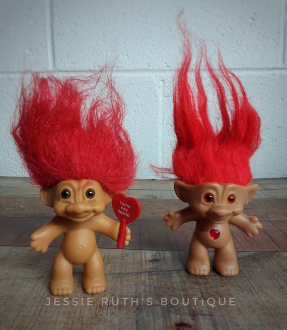 red troll doll