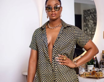 Agege Kaftan Maxi Dress