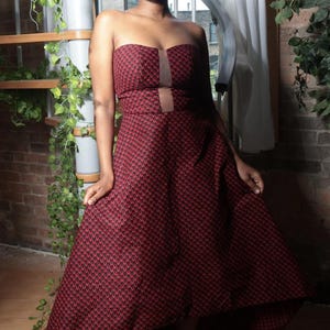 Chidi Strapless Dress