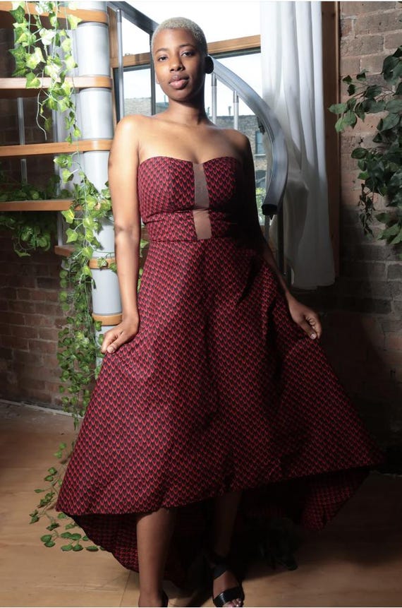 Abito senza spalline Chidi Italia