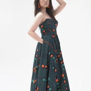 Cici African Print Dress