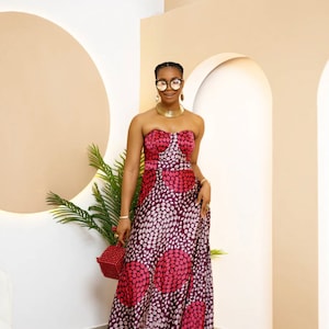 Mbubo Strapless Dress