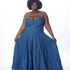 Temitope Strapless Dress